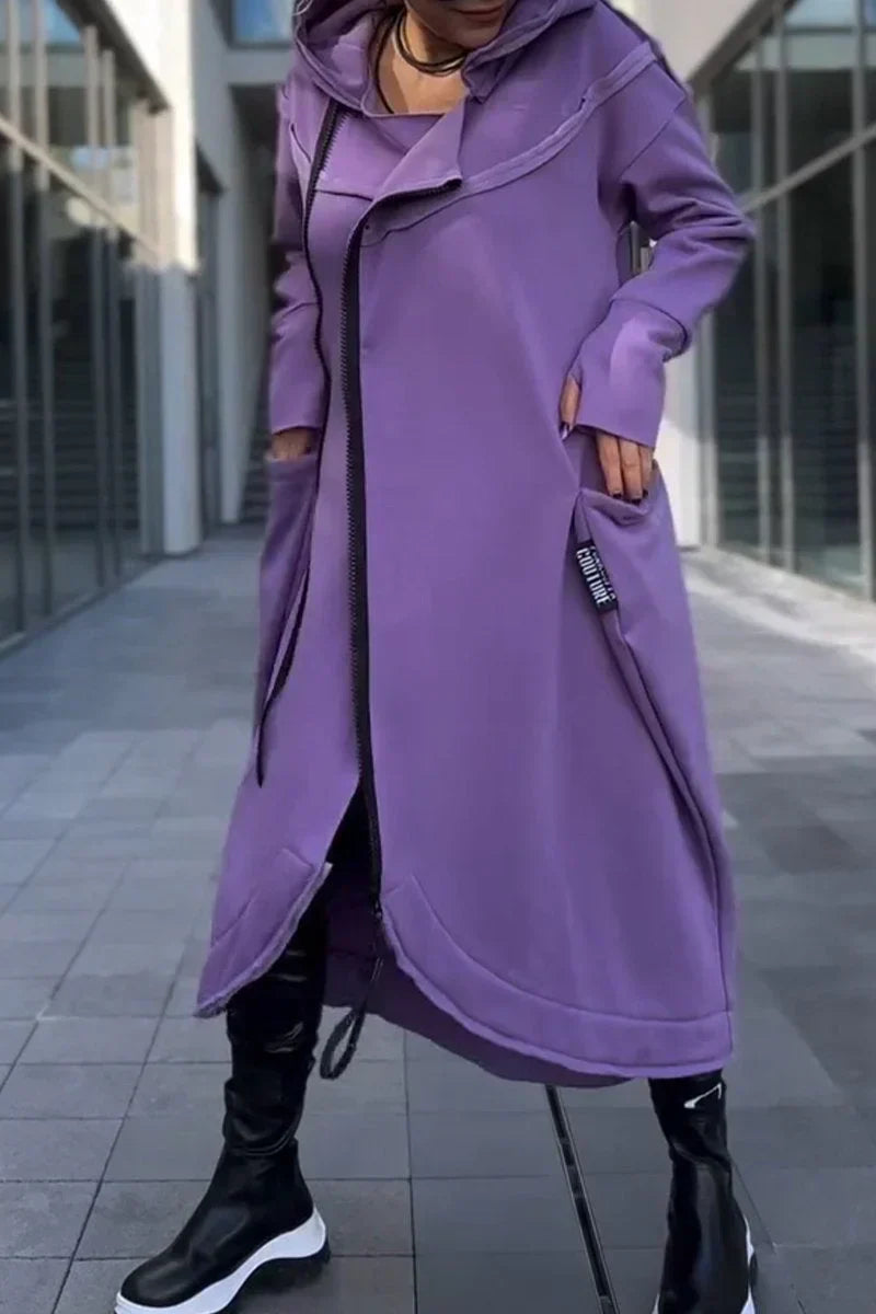 Long Hoodie Dress Modern Style