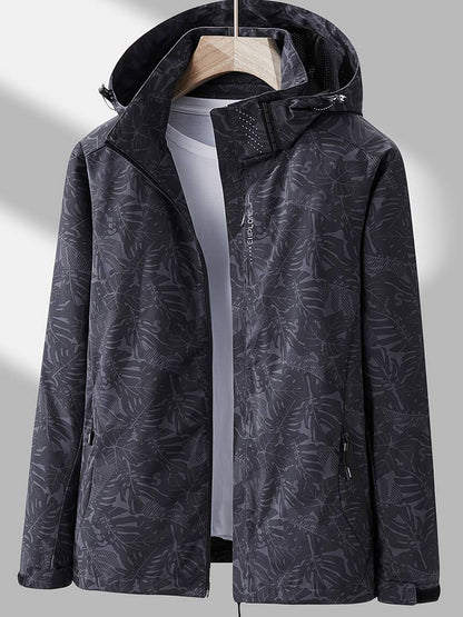 Wasserabweisende Damenjacke Mit Kapuze - IdealeKleiden