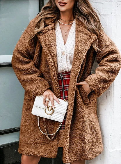 Soft Teddy Coat Winter Warm