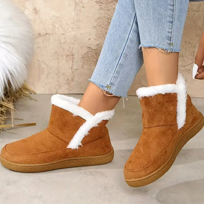 Women's Winter Boots Plush Fur Warm