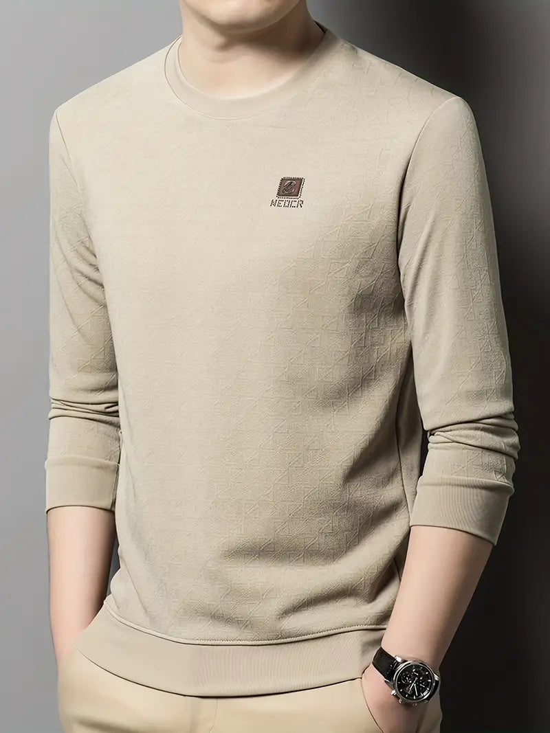 Casual Pullover Round Neck Men
