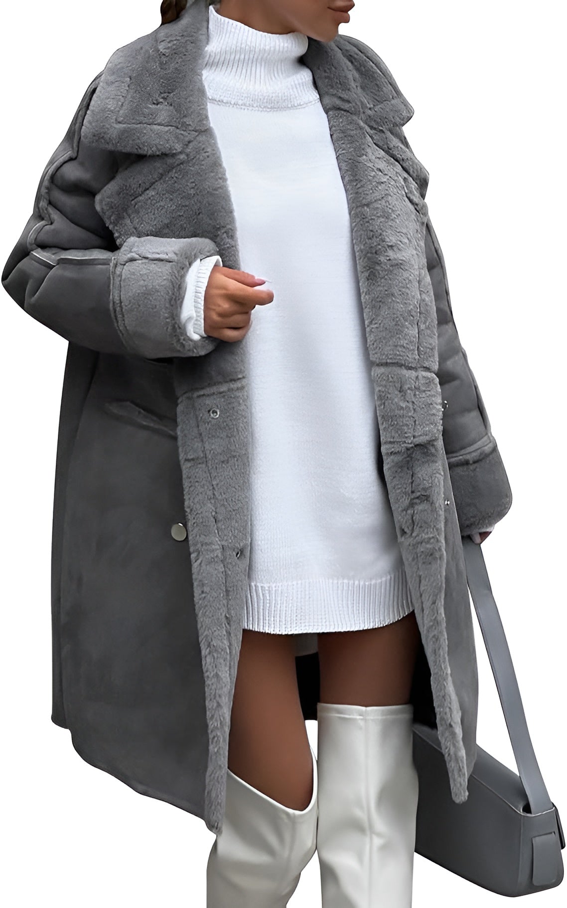 Stylische Winterjacke Klassisch Bequem - IdealeKleiden