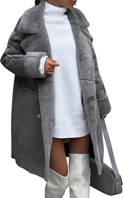 Stylische Winterjacke Klassisch Bequem - IdealeKleiden