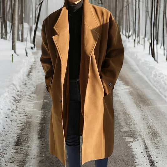 Stylisher Herrenmantel Premium Qualität - IdealeKleiden