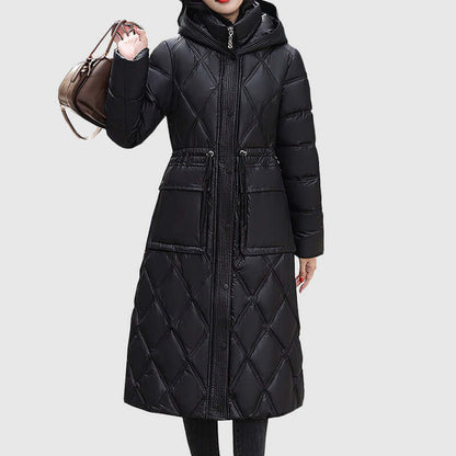 Women's Padded Winter Jacket Warm Hood