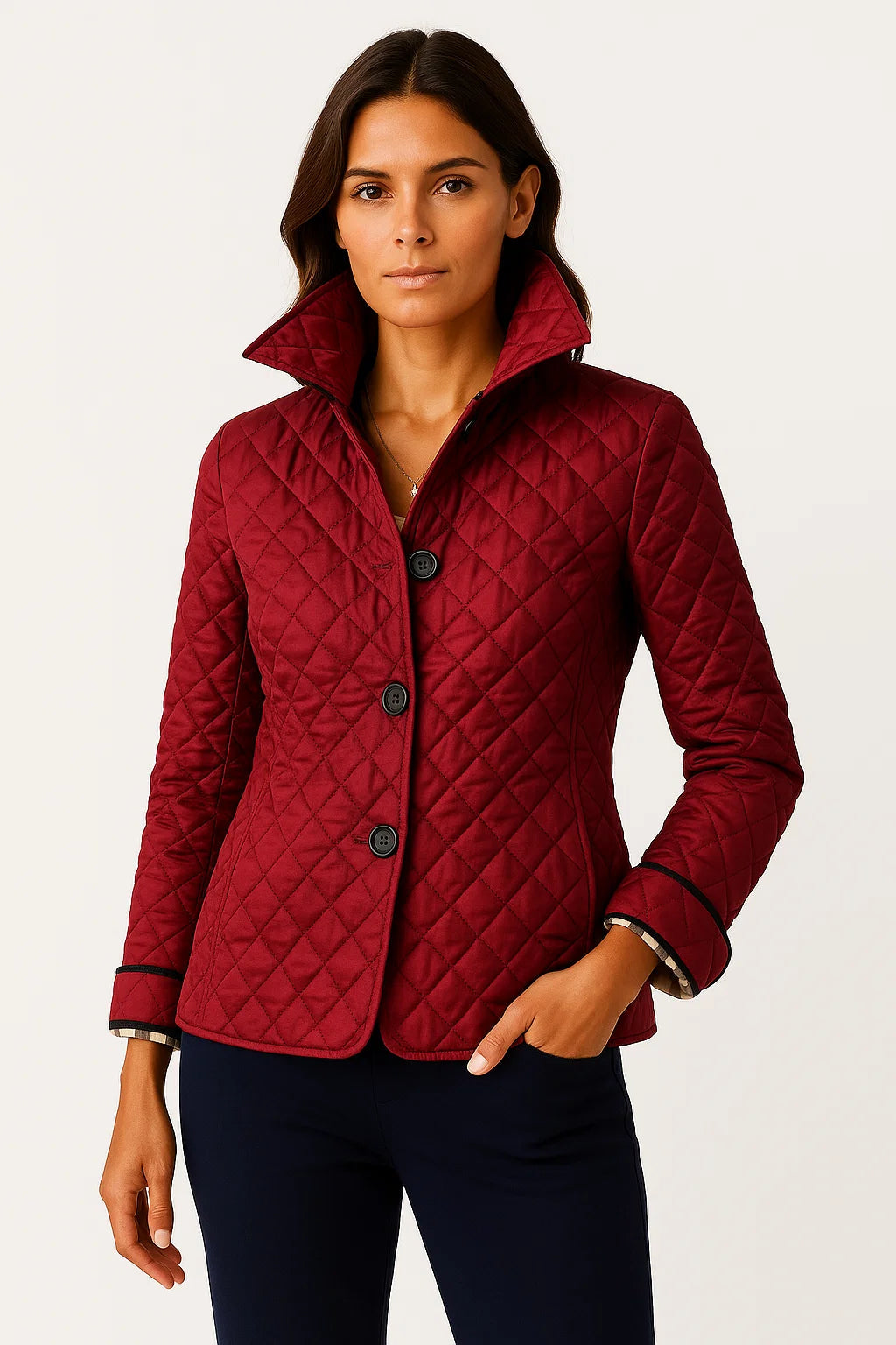 Stylish Quilted Jacket for Women, Warm and Lightweight