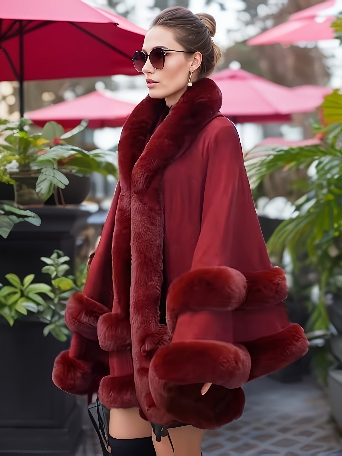 Soft Oversized Women's Faux Fur Coat