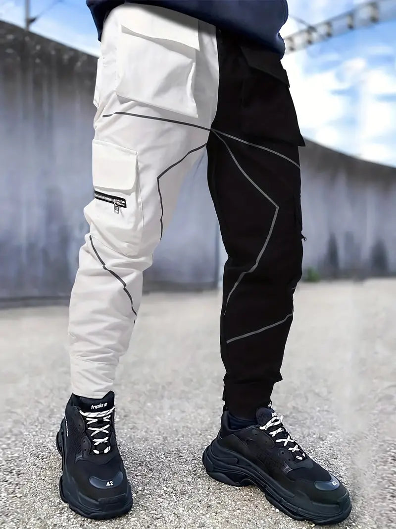 Herrenhose mit Viel Taschen Elegant Design