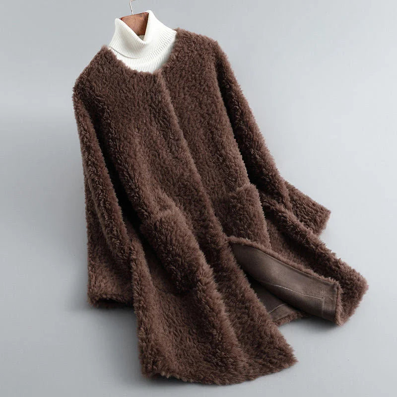 Teddy Fleece Winter Jacket for Women Warm