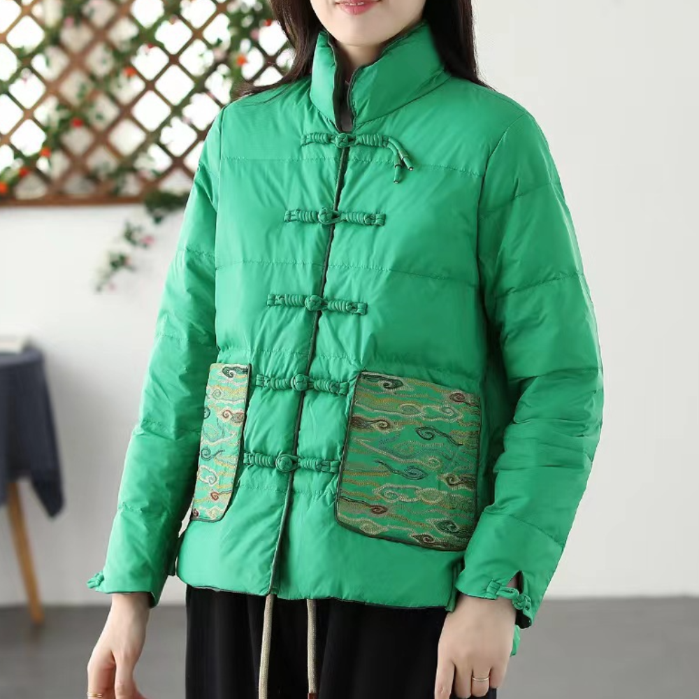 Elegant Women's Winter Jacket Classic Design
