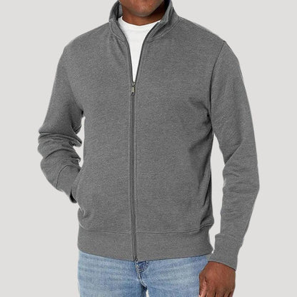 Herren Freizeitjacke Modern Reißverschluss Design - IdealeKleiden
