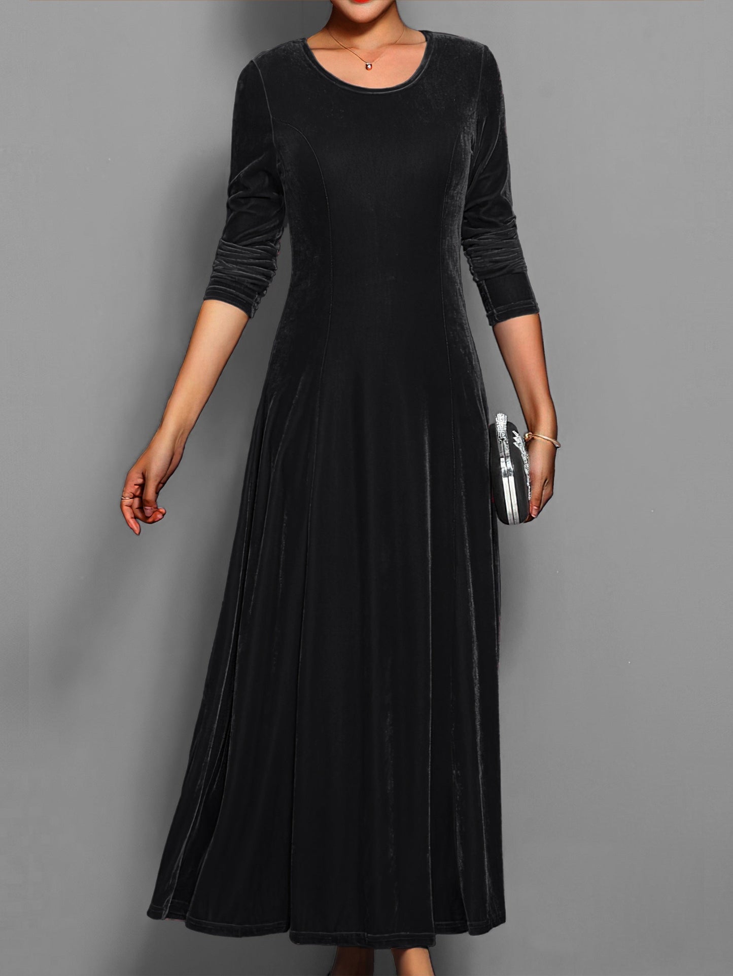 Elegant Women's Long Evening Dress