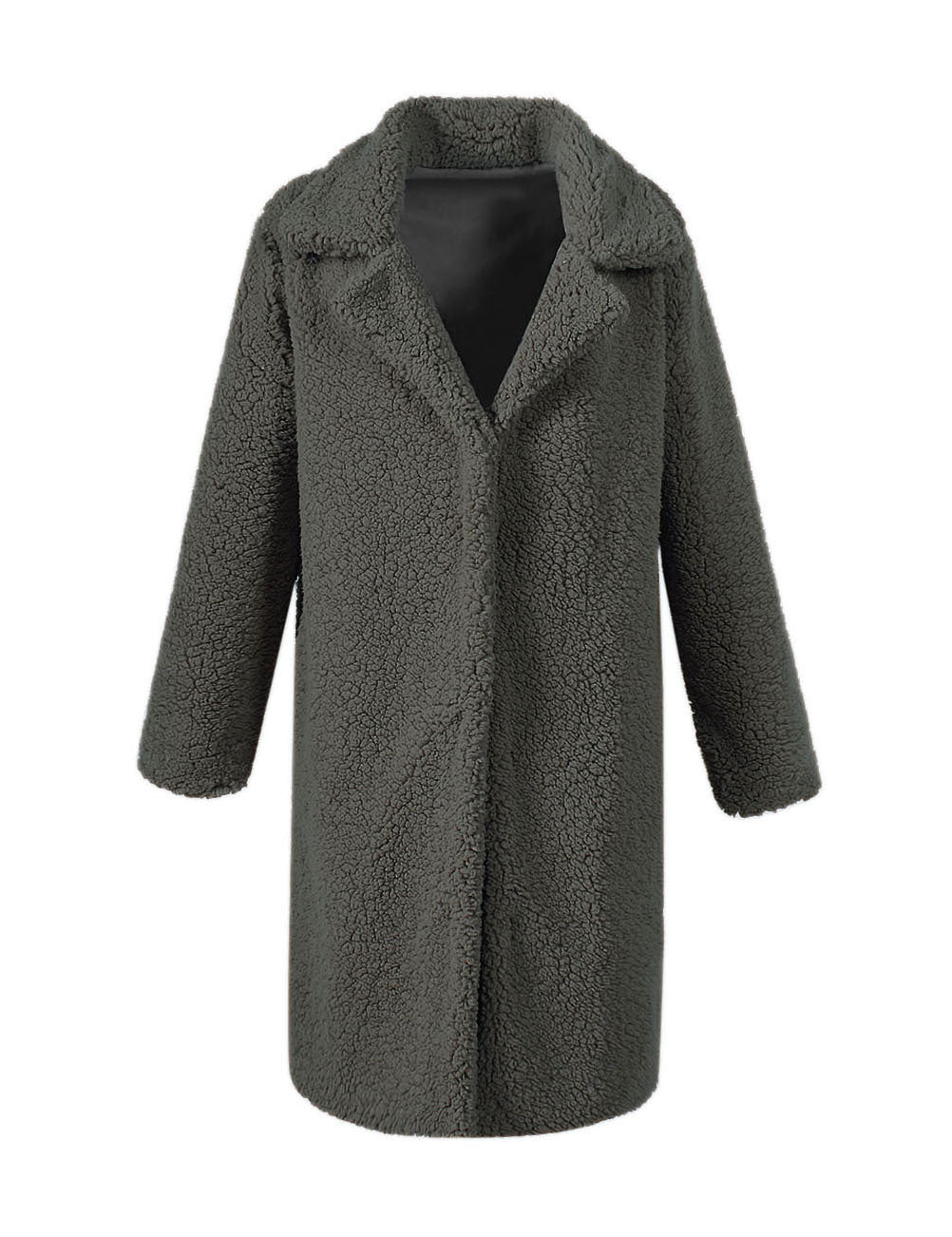 Women's Soft Teddy Parka Coat
