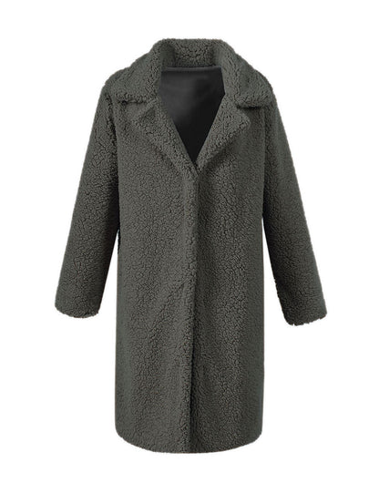 Women's Soft Teddy Parka Coat