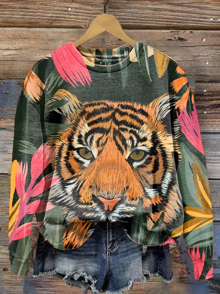 Stylish Sweaters with Animal Print