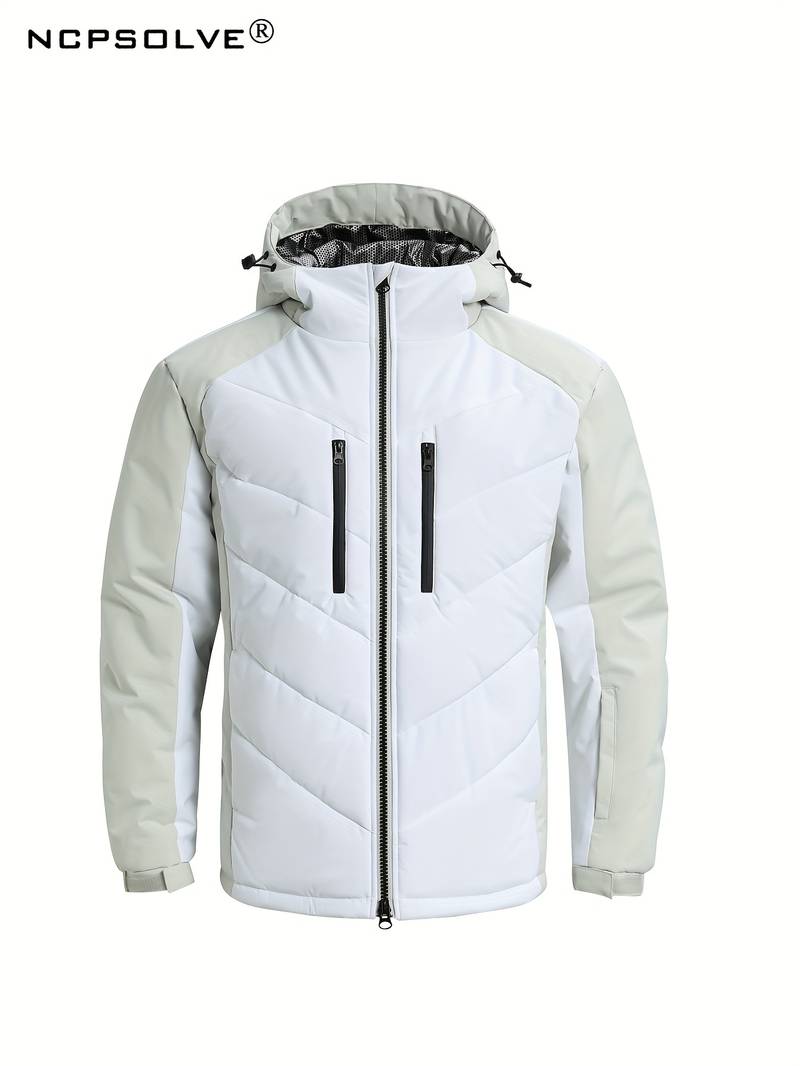 Windbreaker Jacket Hooded Sporty
