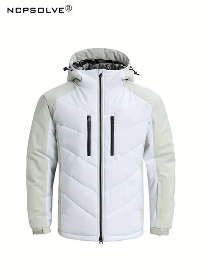 Windbreaker Jacket Hooded Sporty