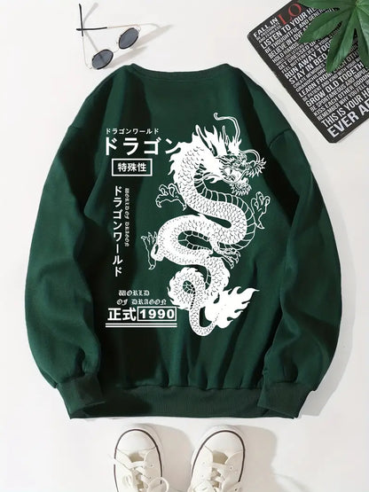 Men's Japanese Style Hoodie