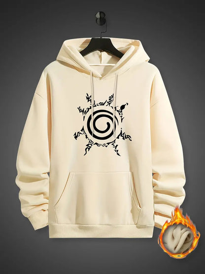 Men's Hoodie Sun Trendy Design