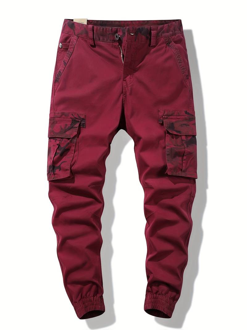 Military Trousers Vintage Camouflage Style