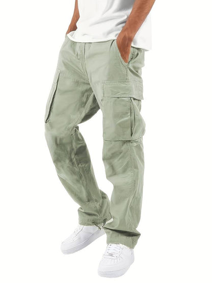 Men's Trousers Cotton Durable Multi-pocket