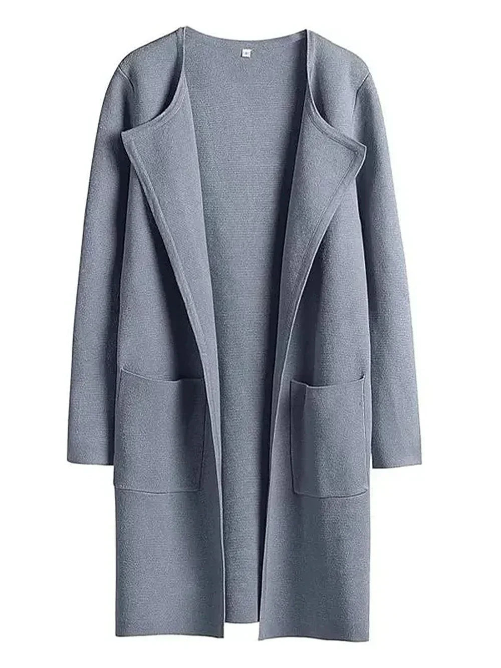 Women's Coat Knee-Length Loose Fit