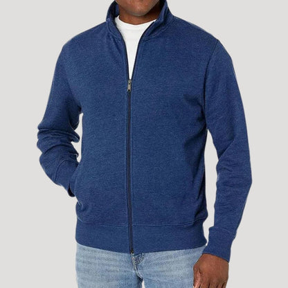Men's Casual Jacket Modern Zipper Design