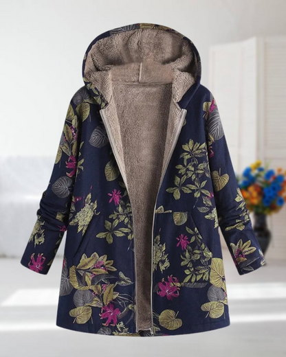 Sommerjacke Blumenprint Damen - IdealeKleiden