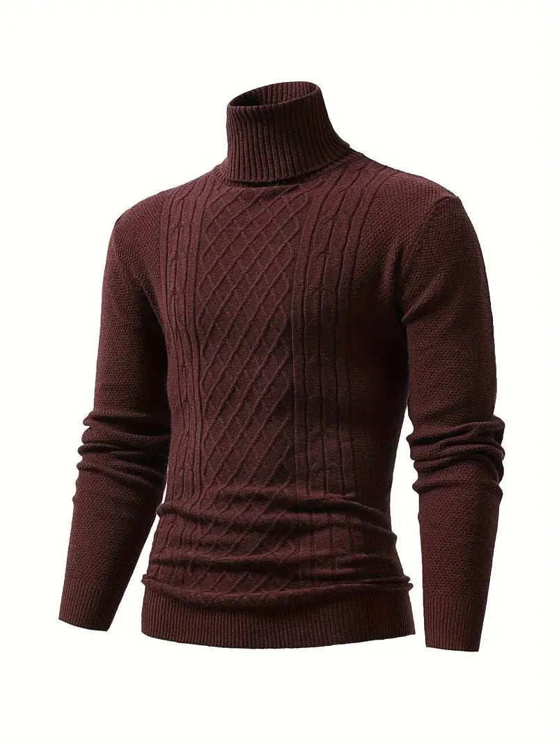 Men's Casual Turtleneck Sweater