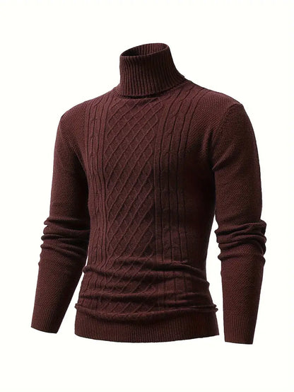 Men's Casual Turtleneck Sweater