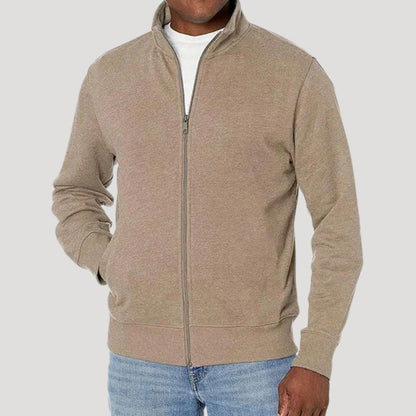 Men's Casual Jacket Modern Zipper Design