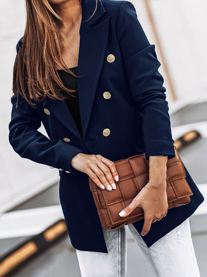 Isabella Women's Blazer Modern Double-Button Design