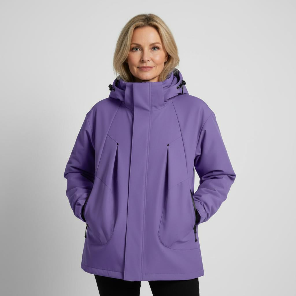 Waterproof outdoor jacket for sports and leisure
