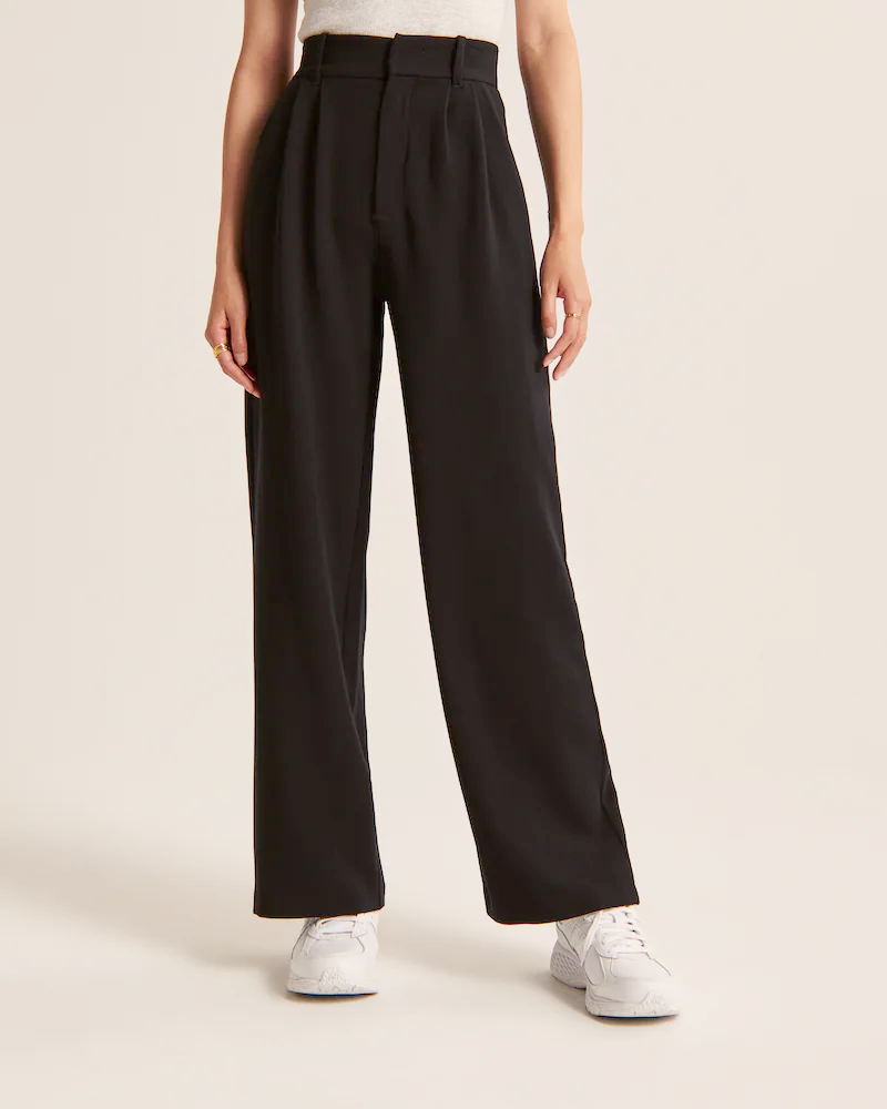 Comfortable Women's Trousers Wide Leg Style