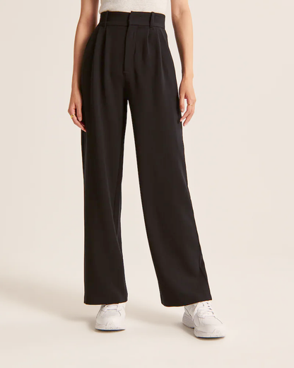 Comfortable Women's Trousers Wide Leg Style