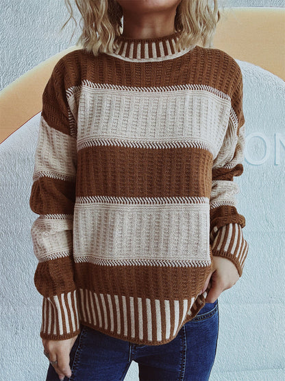 Damen Pullover Herbst Winter Bequem - IdealeKleiden