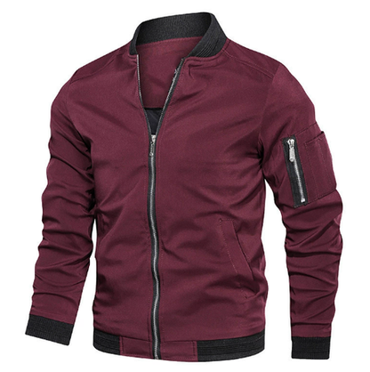 Men's Lightweight Sporty Bomber Jacket