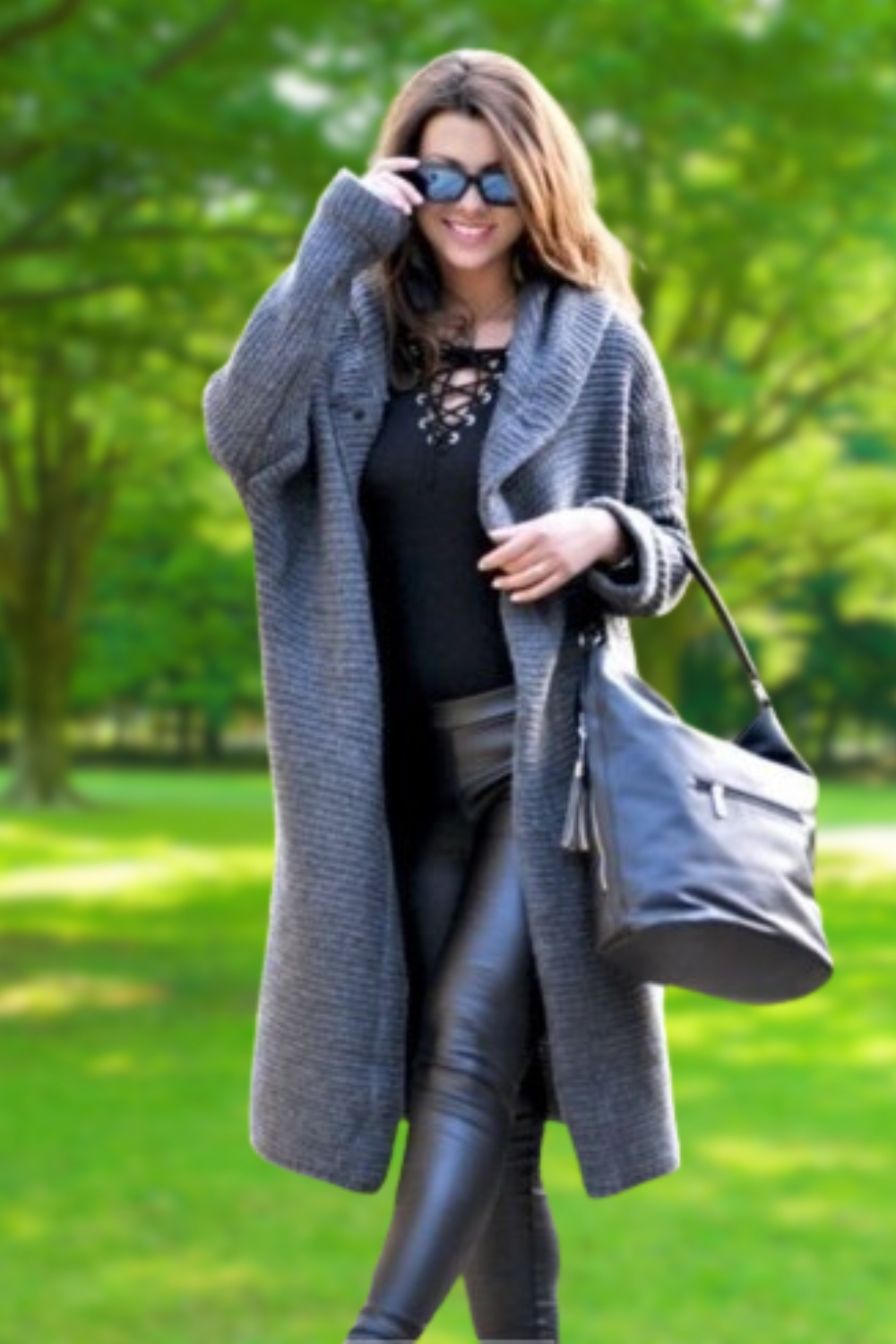 Women's Scarf Elegant Long Knit
