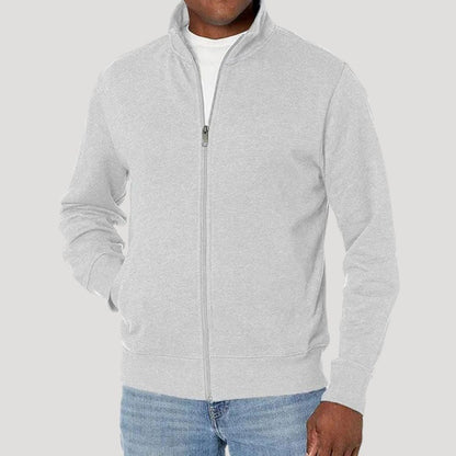 Men's Casual Jacket Modern Zipper Design