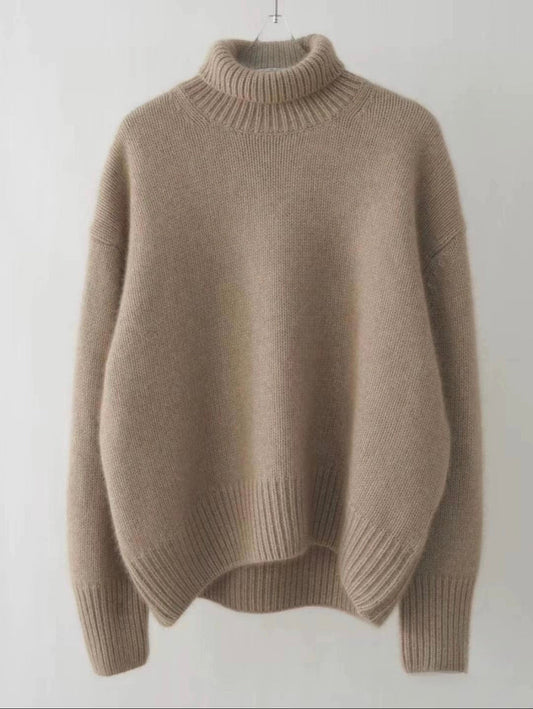 Kaschmir Rollkragenpullover Warm Für Kalte Tage - IdealeKleiden