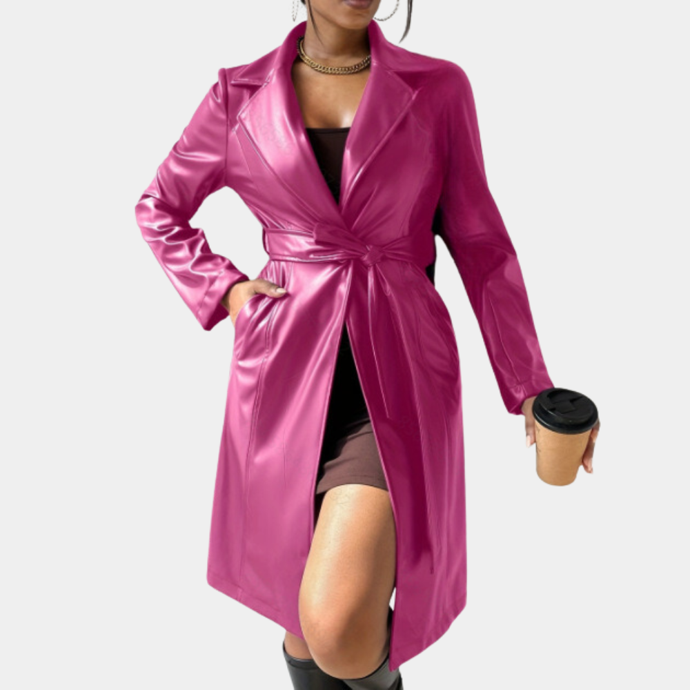 Elegant Women's Autumn Jacket Long Fashionable
