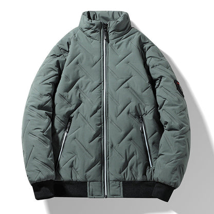 Men's Quilted Jacket Modern Style