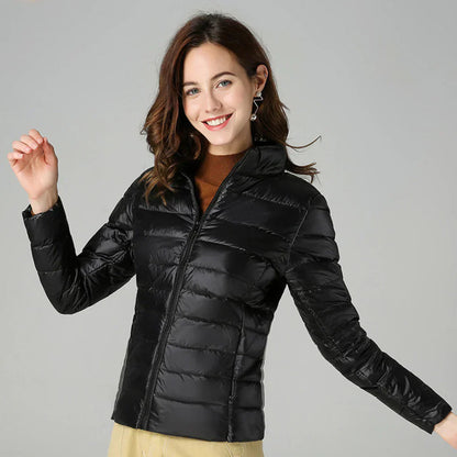 Waterproof Women's Padded Slim Fit Jacket