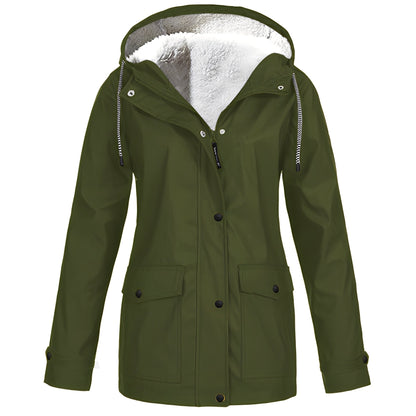 Waterproof Women's Jacket Fleece Insulated