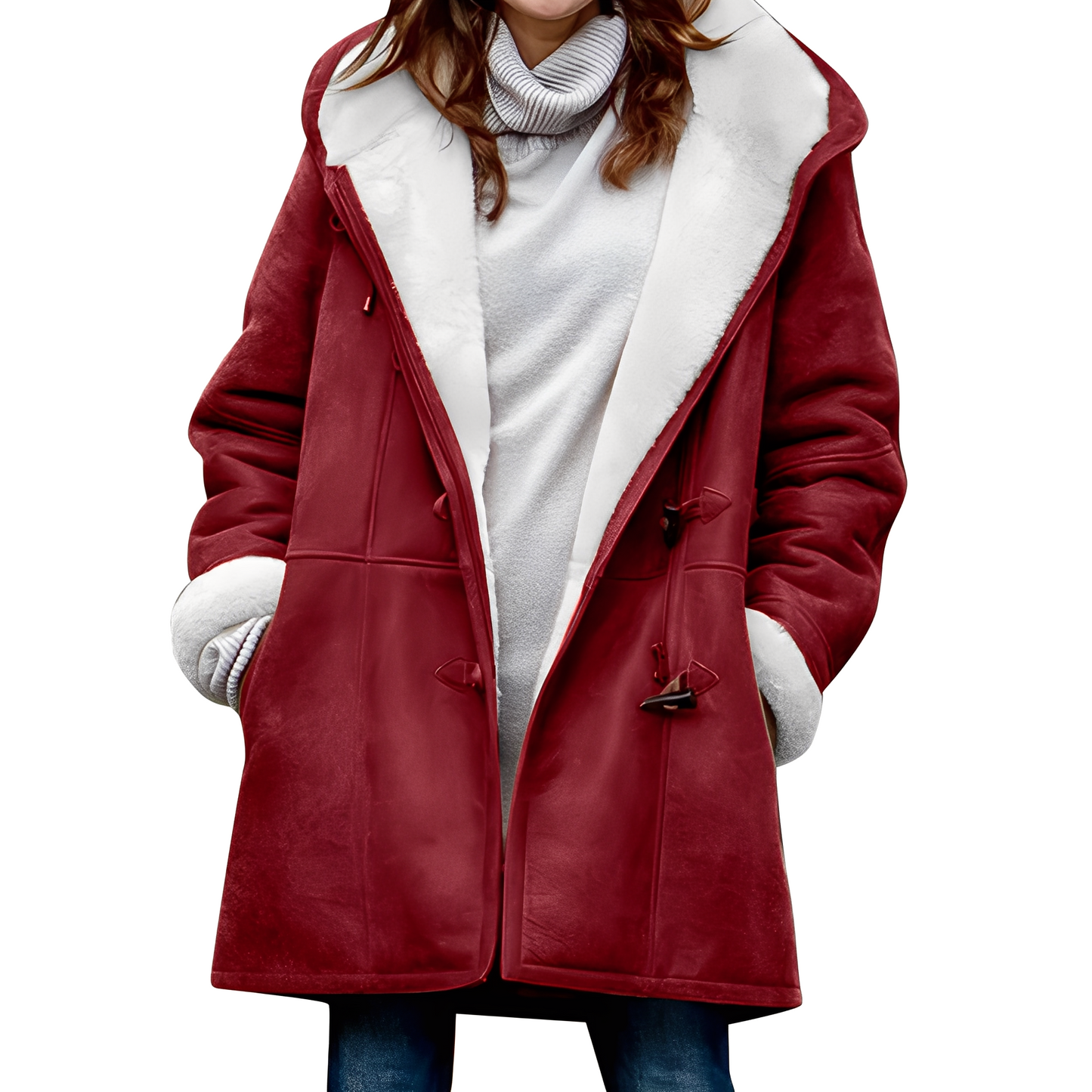 Hooded Coat Women Casual Winter