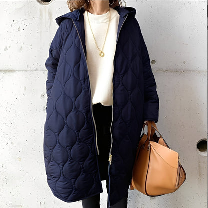 Praktischer Damen-Parka mit Kapuze Warm