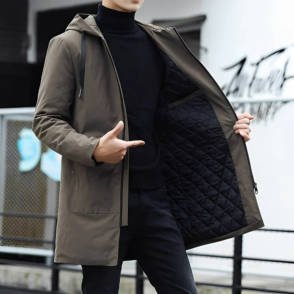 Men's Lightweight Hooded Casual Jacket