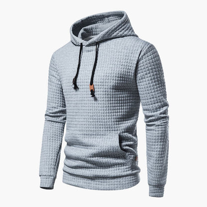 Checked Hoodie Jacket Sporty
