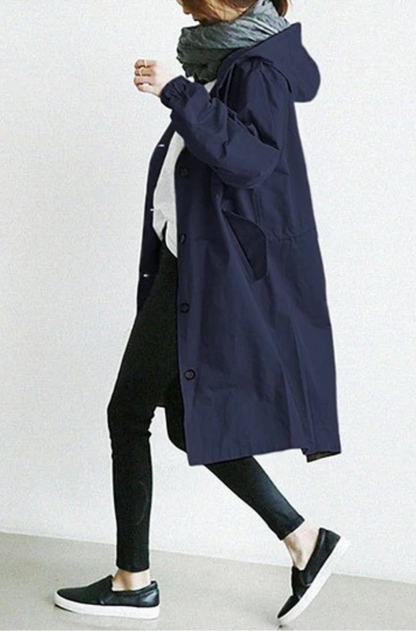Women's Trench Coat Waterproof Practical
