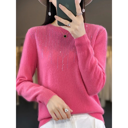 Women's Soft Glitter Jumper